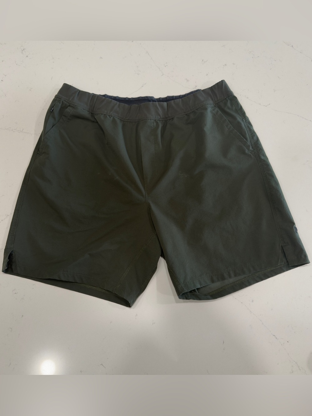 Public Rec Men's Dark Olive Performance Athletic Shorts - 40